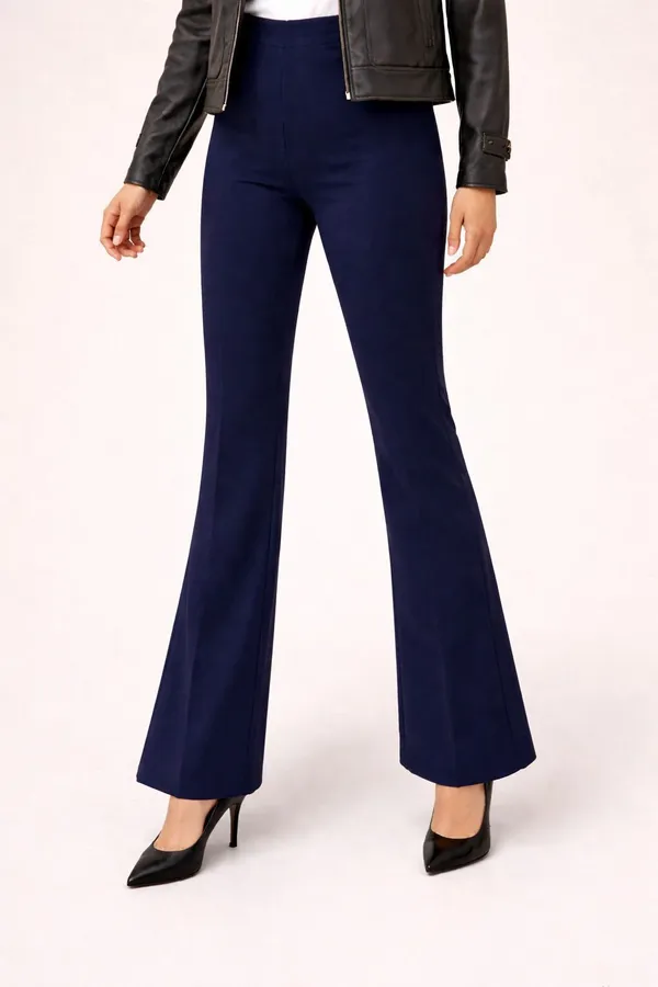 Blue_Viscose_Rayon_Trouser_For_Women