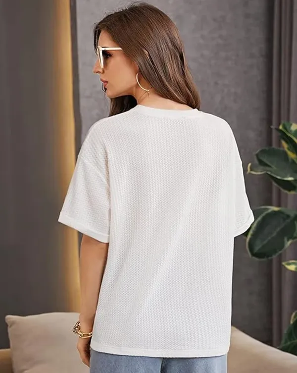 White_Wool_T-Shirt_For_Women