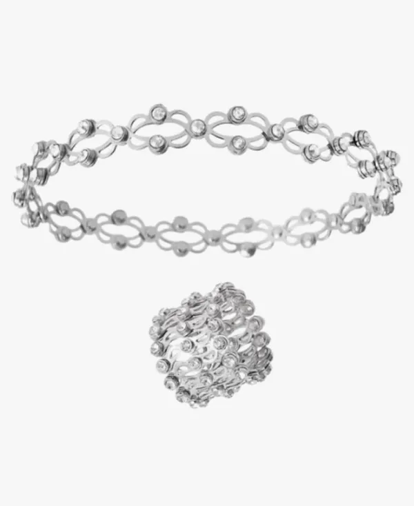 Silver_Tone_Link_Jewellery_Set_for_Women