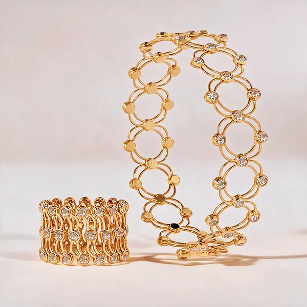 Gold_Silver_92.5%_Women_Ring_Cum_Bracelet_For_Women