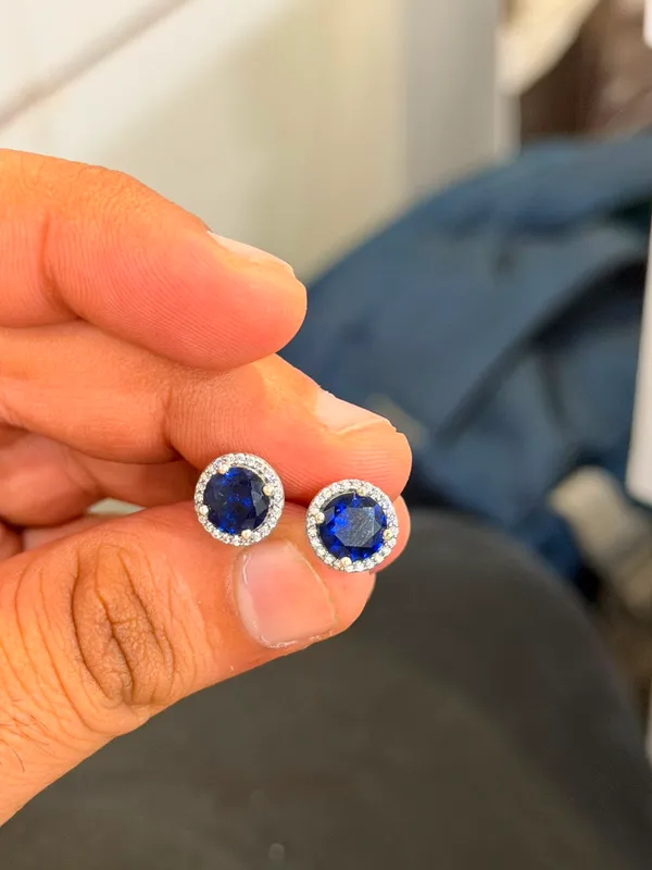 Blue_Round_Stone_Stud_Earrings_for_Women
