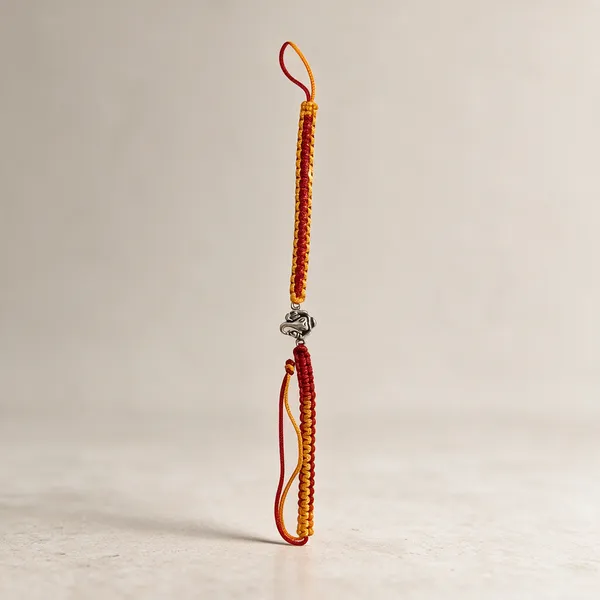 Red_And_Yellow_Silver_92.5%_Men_Rakhi_For_Men