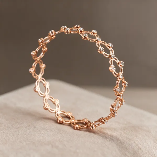 Rose_Gold_Silver_92.5%_Women_Ring_Cum_Bracelet_For_Women
