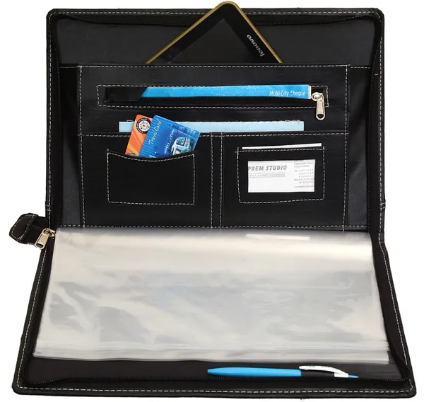 Zestale_Premium_Faux_Leather_File_Folder_Set_Of_1,_Black