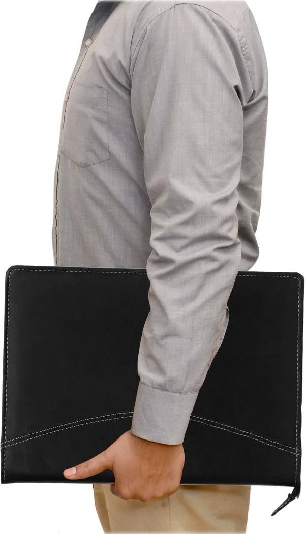Zestale_Premium_Faux_Leather_File_Folder_Set_Of_1,_Black