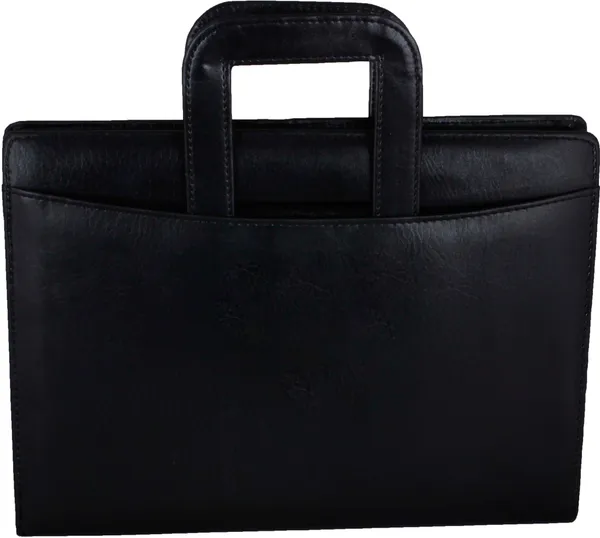 Zestale_Premium_Leatherette_Adjustable_Handle_Document_Folder_Set_Of_1,_Black