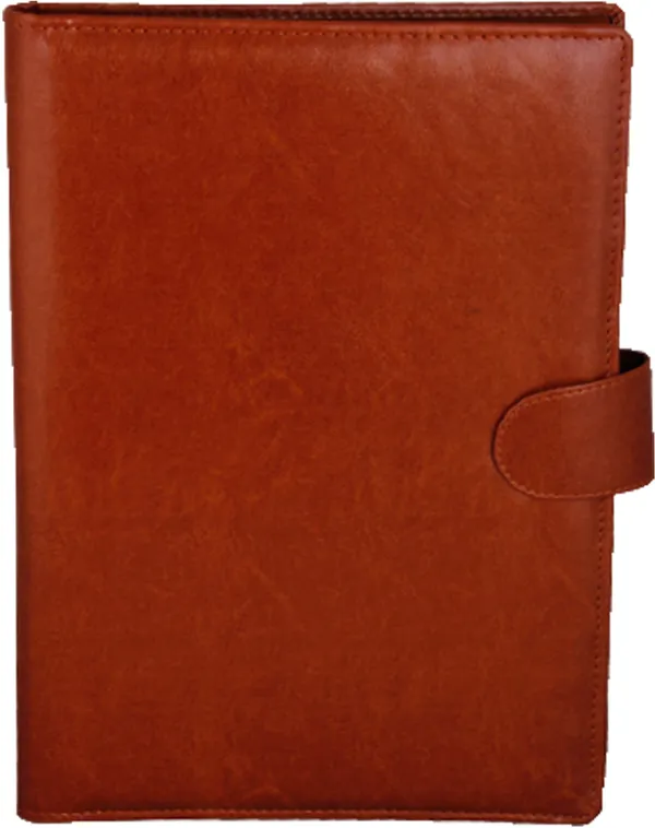 Zestale_Premium_Leatherette_Conference_Document_Folder_Set_Of_1,_Tan