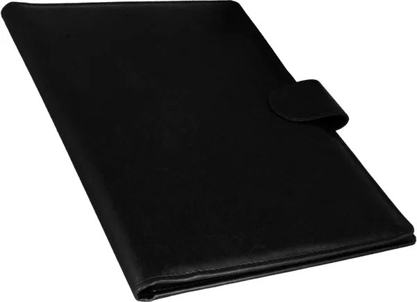 Zestale_Premium_Leatherette_Conference_Document_Folder_Set_Of_1,_Black