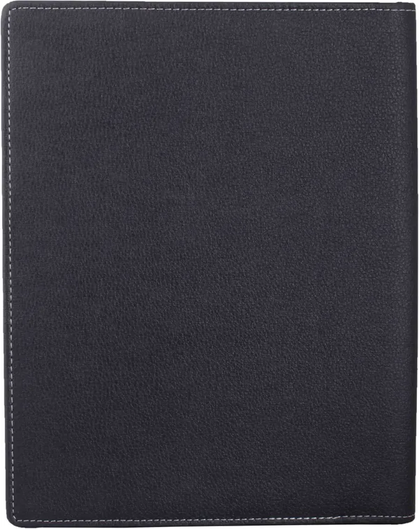 Zestale_Premium_Leatherette_Conference_Document_Folder_Set_Of_1,_Black