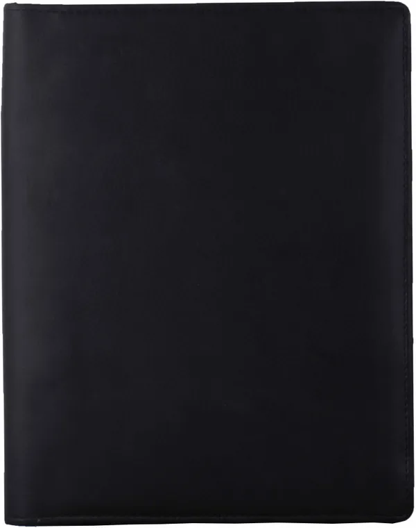 Zestale_Premium_Leatherette_Conference_Document_Folder_Set_Of_1,_Black