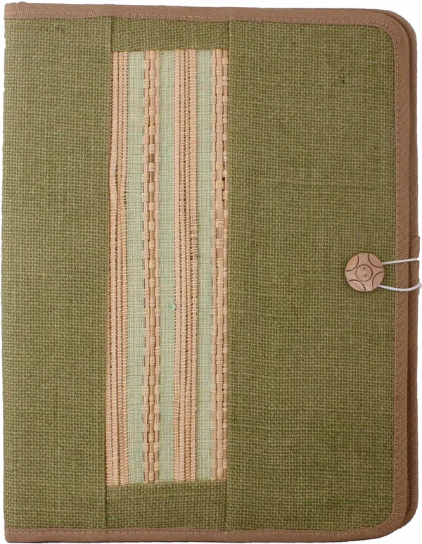 Zestale_Jute_And_Bamboo_File_Folder_Set_Of_1,_Green