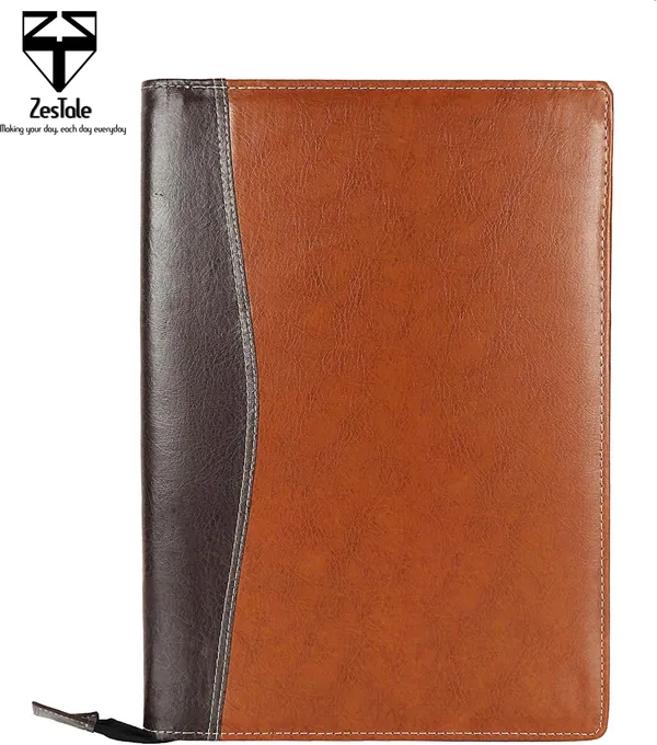 Zestale_Pu_Leather_Multipurpose_File_Folder/_Document_Folder_Set_Of_1,_Brown