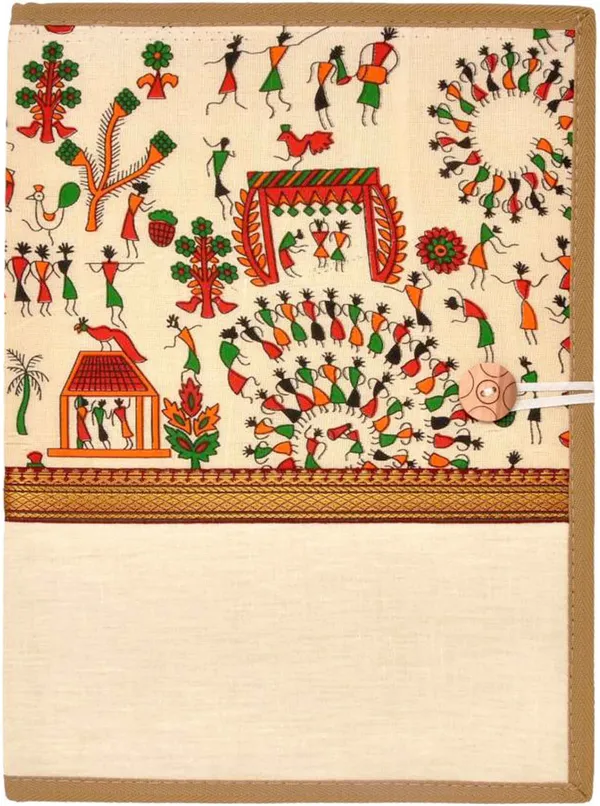 Zestale_Jute_Document_File_Folder_Set_Of_1,_Multicolor