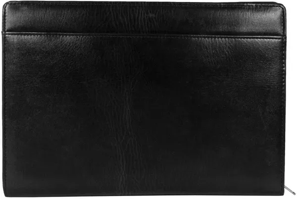 Zestale_Premium_Leatherette_Ring_Document_Folder_With_20_Leafs_Set_Of_1,_Black
