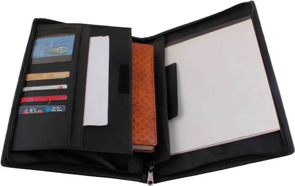 Zestale_Premium_Faux_Leather_Document_Folder_Set_Of_1,_Black