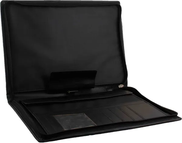 Zestale_Premium_Faux_Leather_Document_Folder_Set_Of_1,_Black