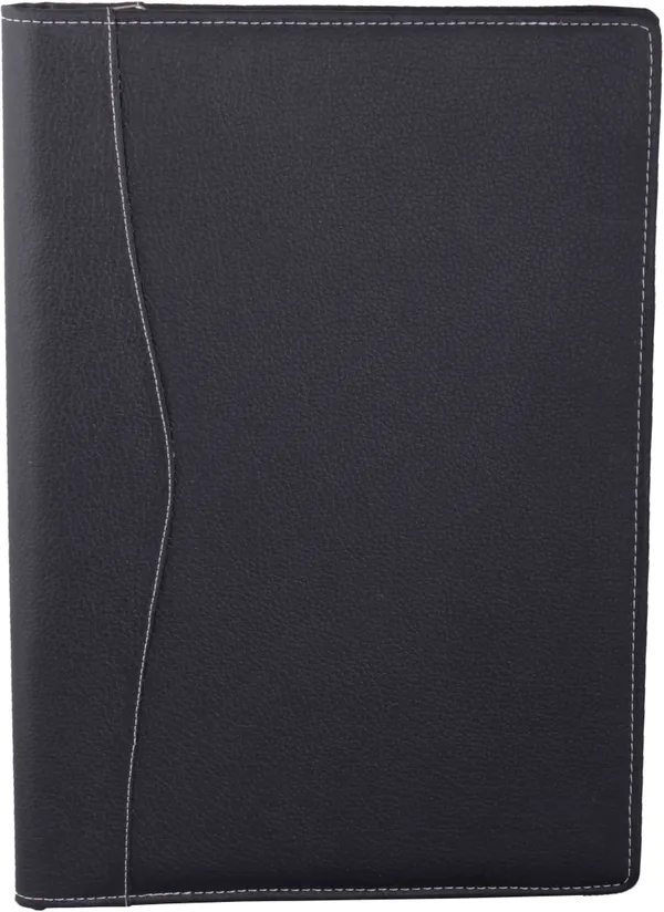 Zestale_Premium_Leatherette_Document_Folder_Set_Of_2,_Black