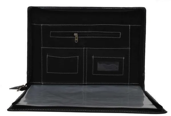 Zestale_Premium_Leatherette_Document_File_Folder_Set_Of_1,_Black