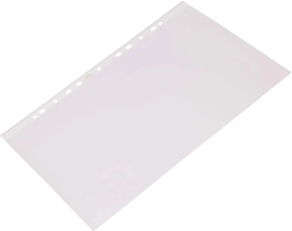 Zestale_Polypropylene_Transparent_Protector_Sheet,_Clear_Sheet_Protector_Set_Of_25,_White