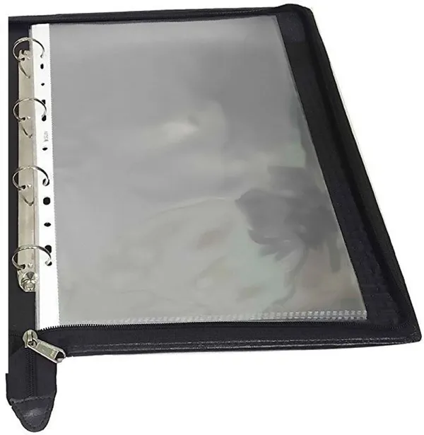 Zestale_Polypropylene_Protector_Sheet,_Clear_Sheet_Protector_Set_Of_100,_Transparent