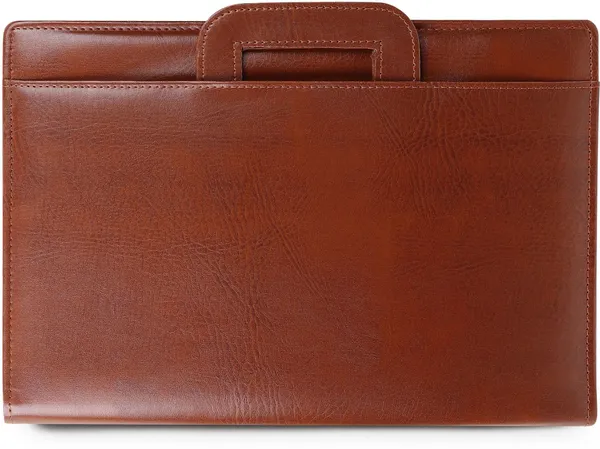 Zestale_Pu_Leather_Adjustable_Handle_2_Ring_Document_File_Folder_With_20_Leafs_Set_Of_1,_Brown