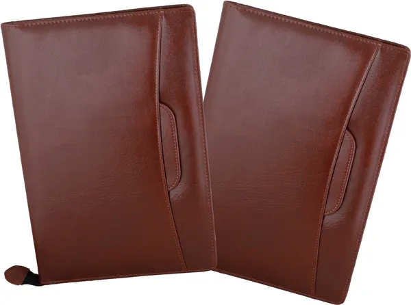 Zestale_Premium_Leatherette_Adjustable_Handle_Document_Bag_Set_Of_2,_Brown