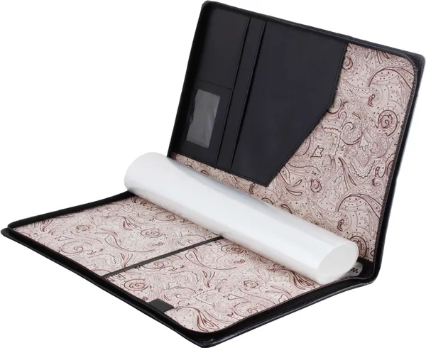 Zestale_Premium_Leatherette_Adjustable_Handle_Document_File_Folder_Set_Of_2,_Black,_Brown