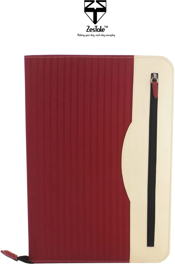 Zestale_Professional_Leatherette_File_Folder/Document_Holder_20_Leafs_Set_Of_1_Set_Of_1,_Multicolor