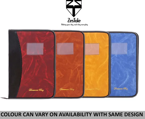 Zestale_Pu_Leather_File_Folder/Document_Holder_20_Leaves_Set_Of_1,_Brown
