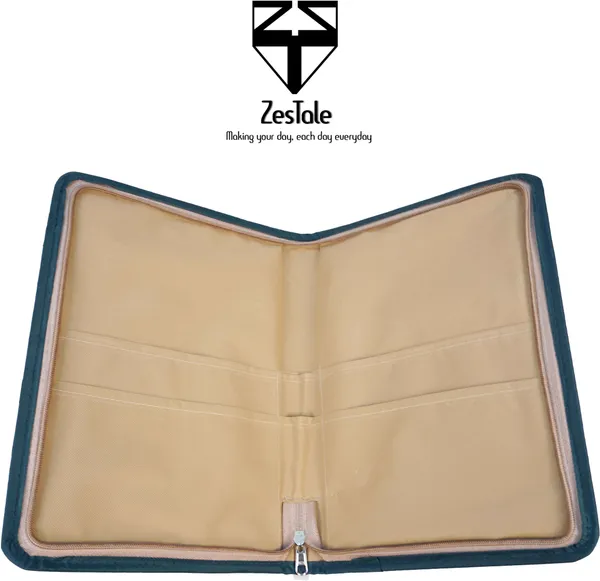 Zestale_Jute_Conference_Document_Bag_/File_Folder_Set_Of_1,_Multicolor