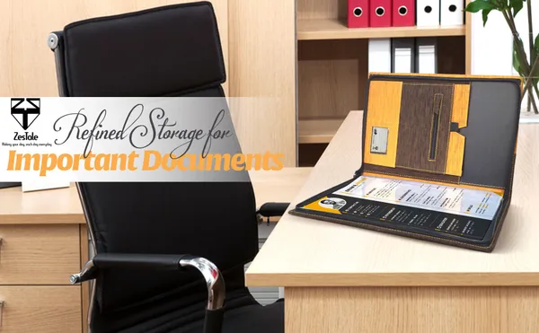 Zestale_Professional_Imported_Pu_Leatherette_File_Folder/Document_Holder_20_Leaves_Set_Of_1,_Multicolor