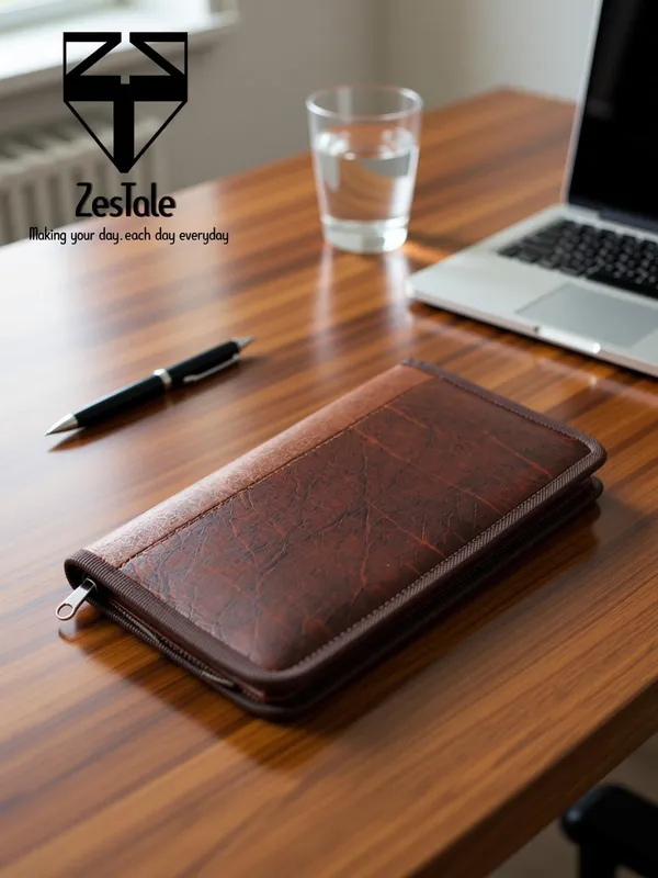 Zestale_Pu_Leather_Multiple_Cheque_Book/_Passbook_Passport_/Car_Document_Holder_Set_Of_1,_Dark_Brown