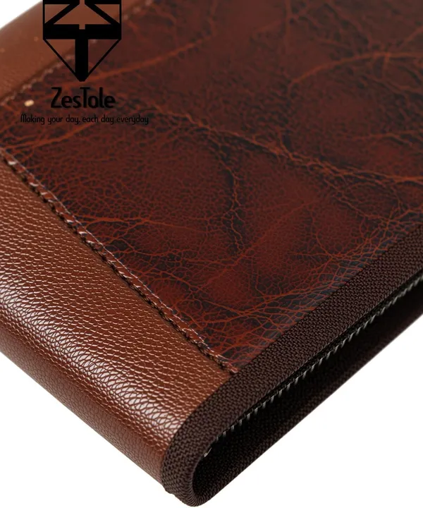 Zestale_Pu_Leather_Multiple_Cheque_Book/_Passbook_Passport_/Car_Document_Holder_Set_Of_1,_Dark_Brown