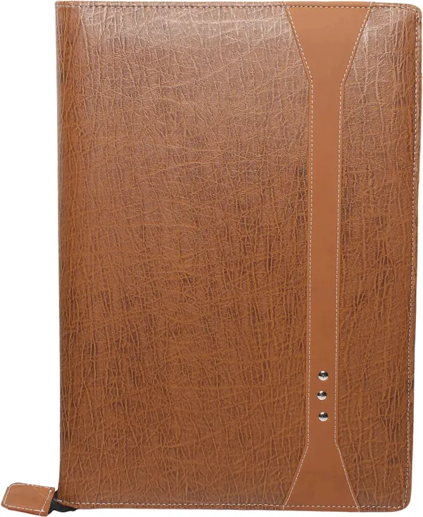 Zestale_Professional_Leatherette_Document_File_Set_Of_1,_Brown