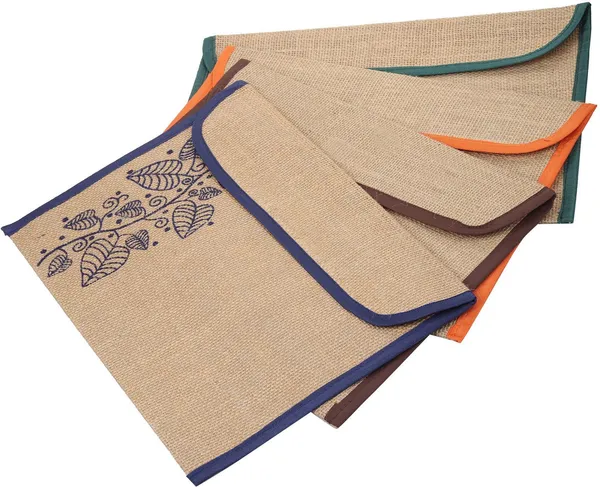 Zestale_Handicraft_Jute_Document_Bag/_Document_Holder_/_Conference_Bag_Set_Of_2,_Multicolor