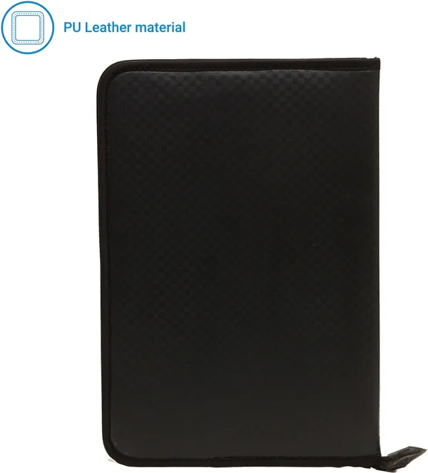 Zestale_Block_Textured_Pu_Leather_File_Folder_Set_Of_1,_Black