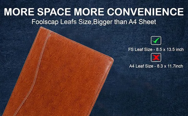 Zestale_Pu_Leather_Multi_Purpose_File_Folder/Document_Holder/Certificate_File20_Leaves_Set_Of_1,_Tan