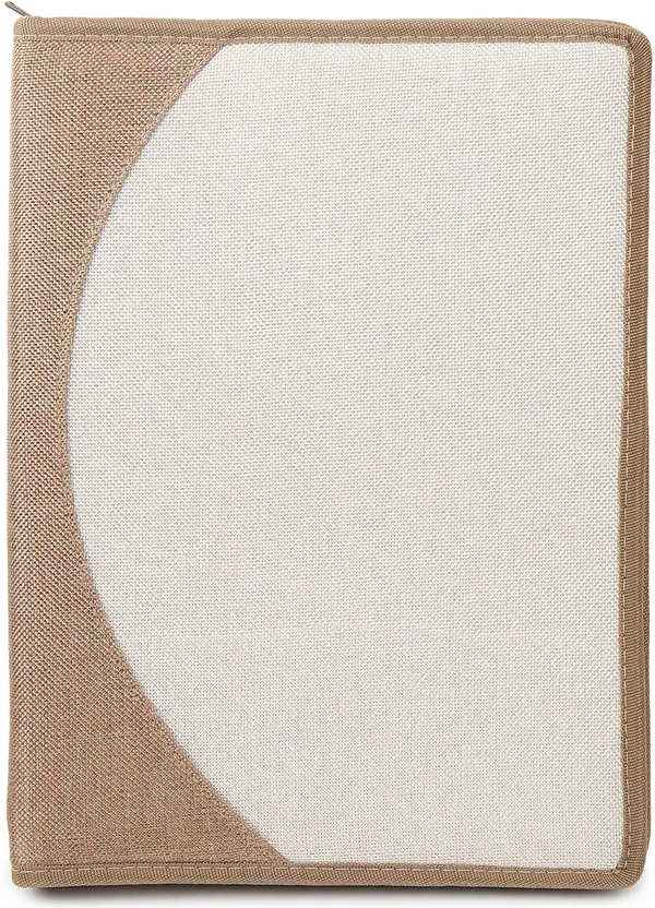 Zestale_Jute_File_Folder/Conference_Document_Holder_Size-A4_Set_Of_1,_Beige