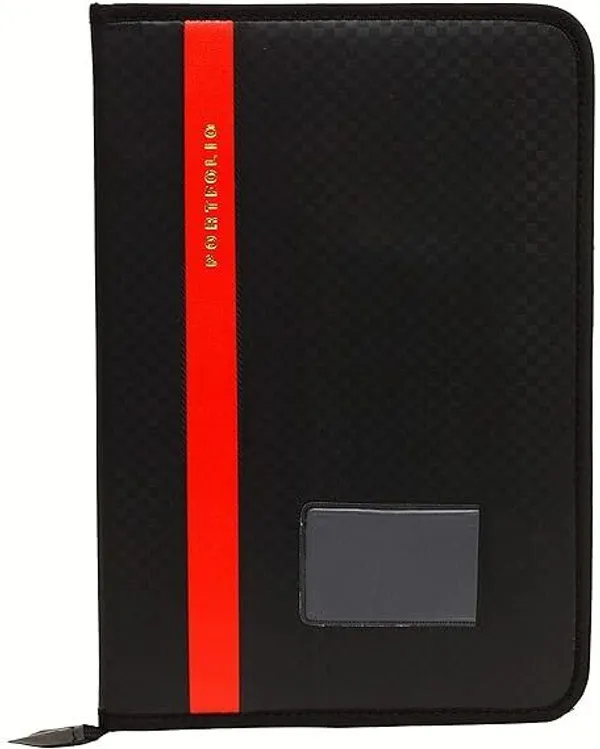 Zestale_Premium_Leatherette_File_Folder_Set_Of_4,_Black