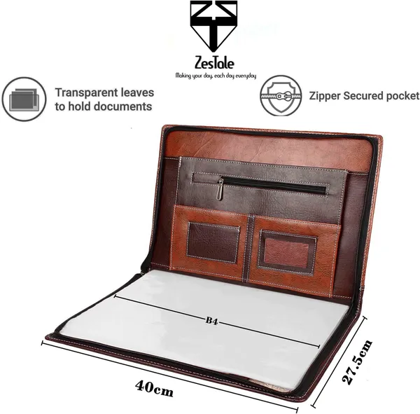 Brown_And_Black_Jute_Conference_Document_Folder
