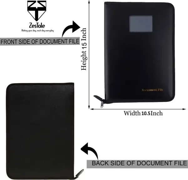 Zestale_Faux_Leather_File_Folder_Set_Of_4,_Black