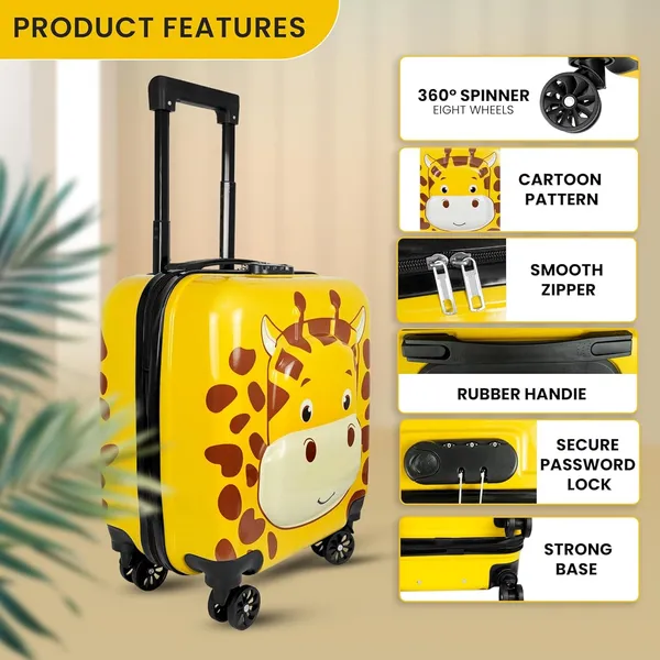 Polycarbonate_8_Wheels_15_Inches_Kids_Trolley_Bag_Hard_Sided_Giraffe_Print_Spinner_Suitcase_Cabin_Luggage_For_Kids_Yellow_44_Cm