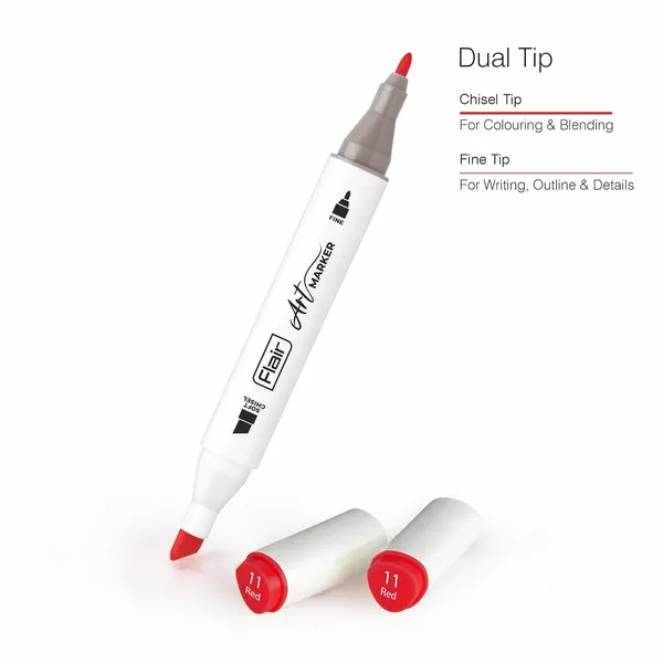 Art_Marker_Set_12_Shades_Dual_Tip_Brush_Fine_Point_Vibrant_Pigment_Ink_For_Drawing_Coloring_Sketching_Calligraphy_Ideal_For_Students_Artists_Designers_Diy_Crafts_School_Projects