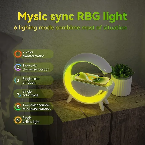 G_Shape_Led_Lamp_With_Bluetooth_Speaker_Wireless_Charging_3_In_1_Rgb_Night_Light_With_Touch_Control_Alarm_Clock_And_Fast_Phone_Charging_For_Bedroom_Office_Or_Gifts