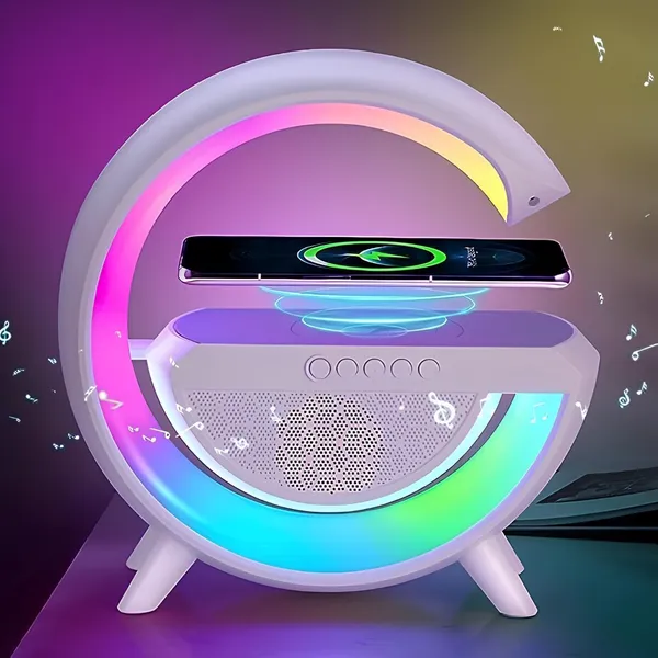 G_Shape_Led_Lamp_With_Bluetooth_Speaker_Wireless_Charging_3_In_1_Rgb_Night_Light_With_Touch_Control_Alarm_Clock_And_Fast_Phone_Charging_For_Bedroom_Office_Or_Gifts