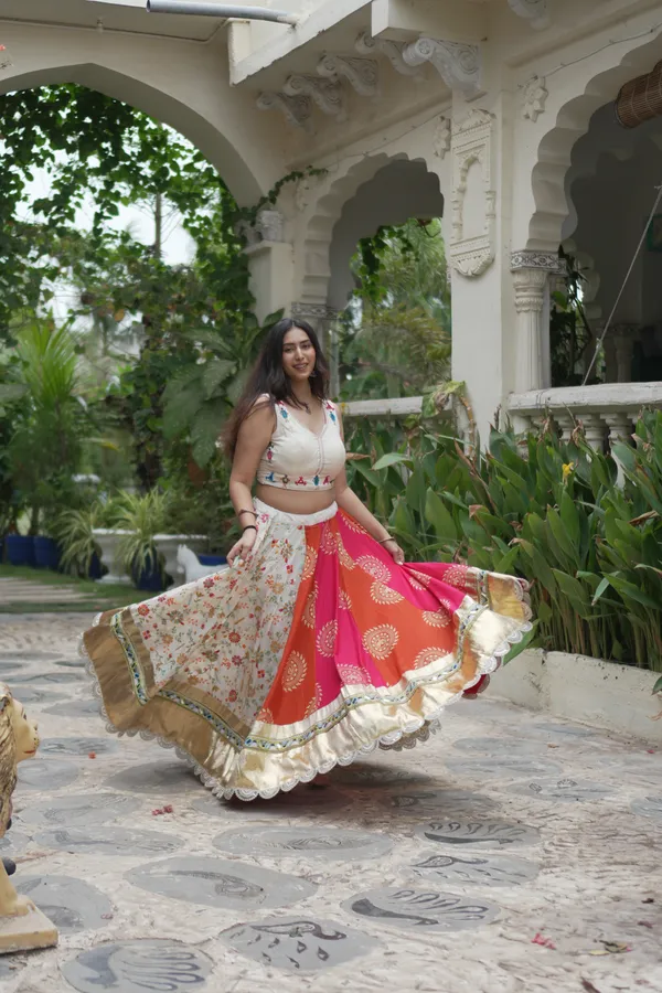 Multicolor_Cotton_Printed_Flared_Lehenga_Choli_For_Women