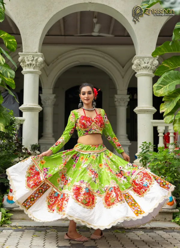 Green_Printed_Lehenga_Choli_for_Women