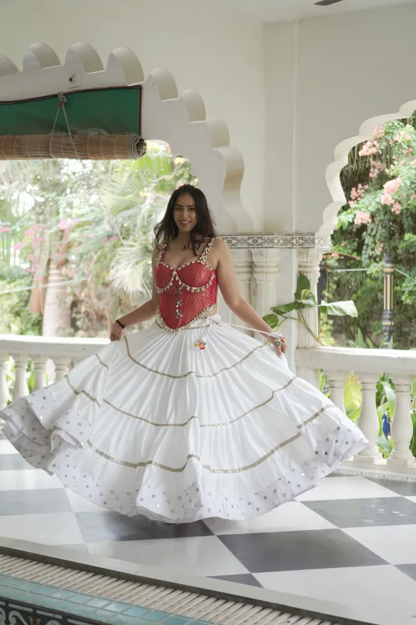 Red_Malai_Silk_Embellished_Lehenga_Choli_For_Women