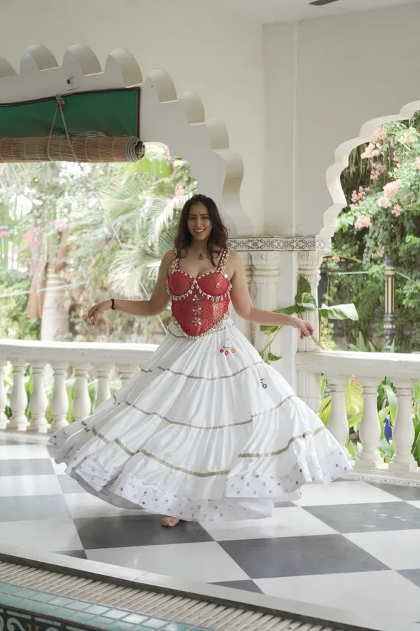 Red_Malai_Silk_Embellished_Lehenga_Choli_For_Women