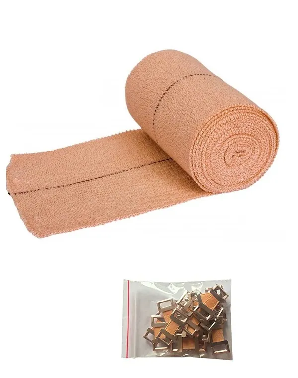 Beige_Cotton_Crepe_Elastic_Compression_Bandage